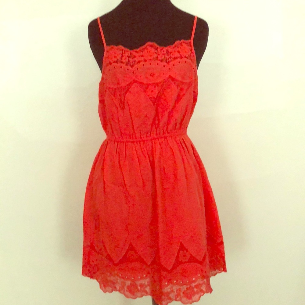 Spaghetti Strap Cotton Dress